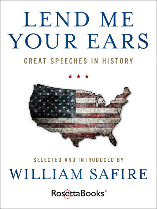 Title details for Lend Me Your Ears by William Safire - Available
